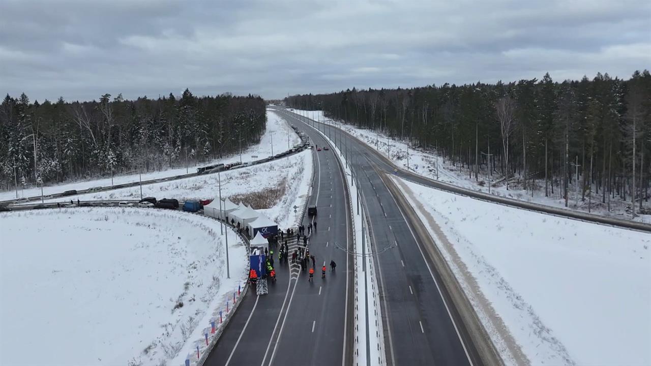 В Московской области открылась новая скоростная автомагистраль - Мытищинская хорда