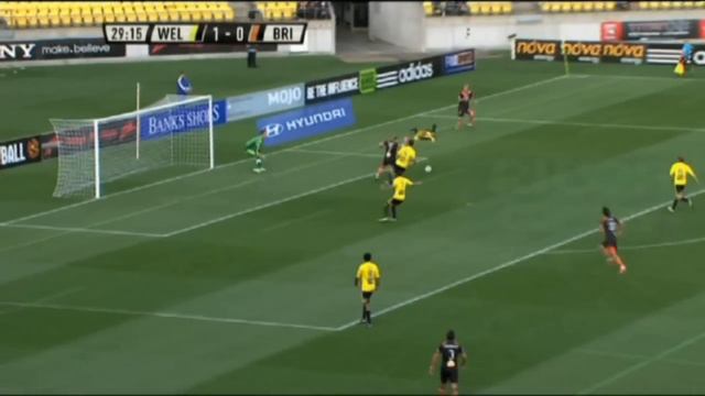 Wellington Phoenix 1-1 Brisbane Roar - Kiwis and champions draw