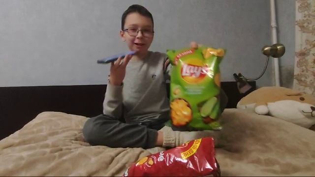 распаковка чипсов