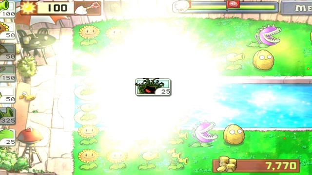 Plants vs. Zombies. Растения против зомби.
