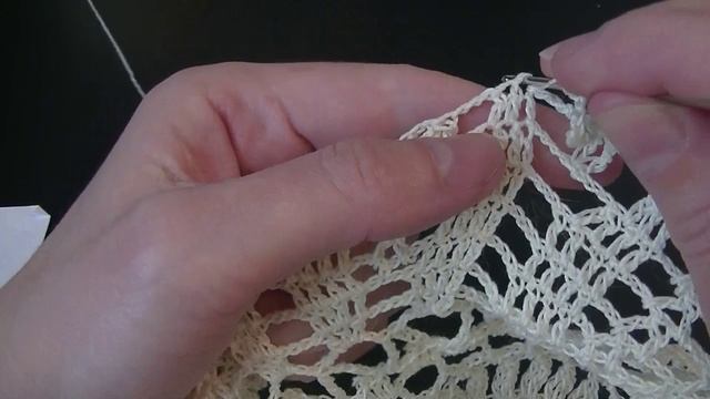 Салфетка " Аленка ". Часть 2.