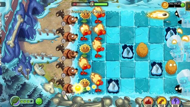 ЗомБос мамонт!!! ЗАСКАМИЛИ МАМОНТА PvZ 2 ледниковый период прохождени