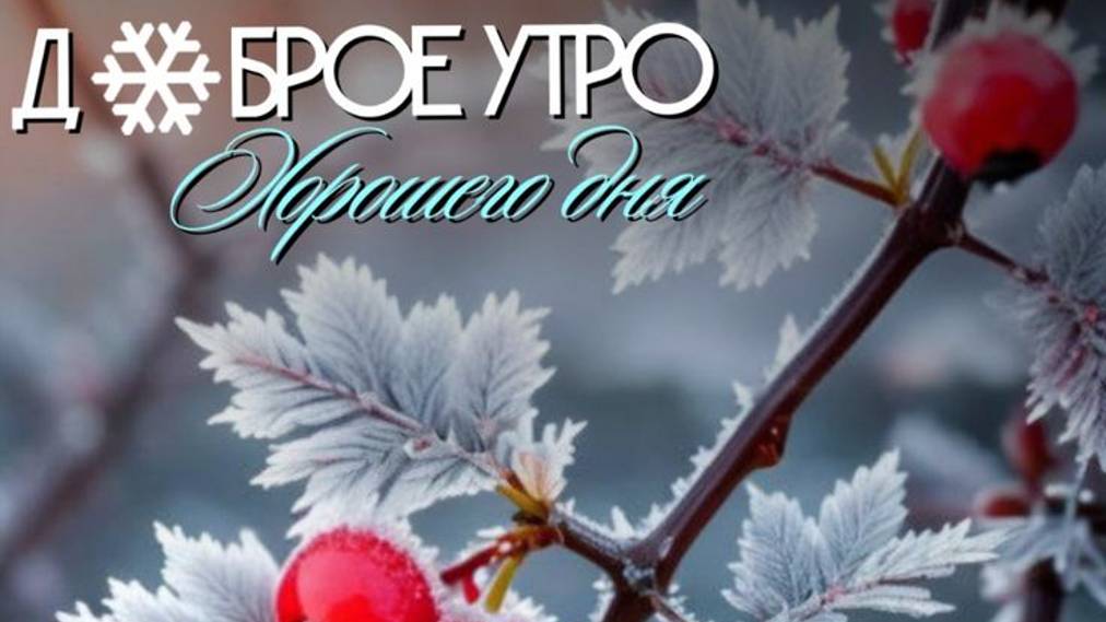 Открытка с добрым утром - Доброе Утро