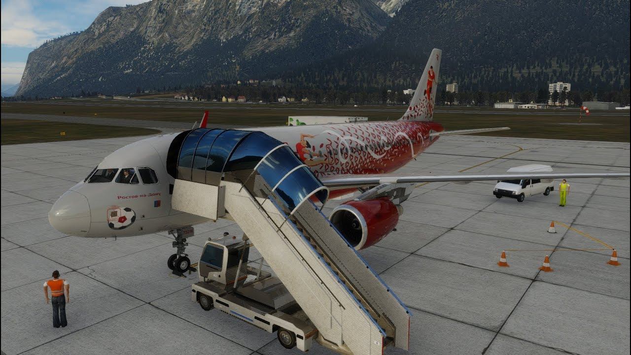 X-Plane 12 | Белград - Инсбрук | ToLiss A319