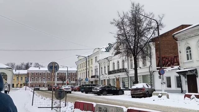 Кострома под пушистым снегом. Ёлка.  Архитектура. Клубника на ферме. Музей сыра.