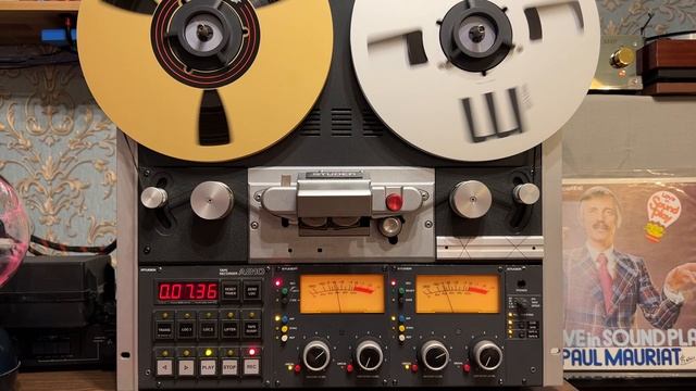 Studer A810 после капитального ремонта и настройки. Запись 38 скорость. Paul Mariat