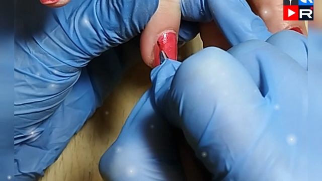 Красный 3D🎉♥💅любимый дизайн навсегда #маникюр#мастерманикюра#правскаямария#nails