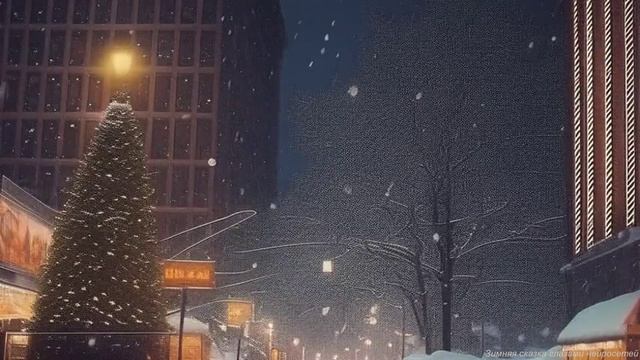 Зимняя сказка глазами нейросетей часть 4