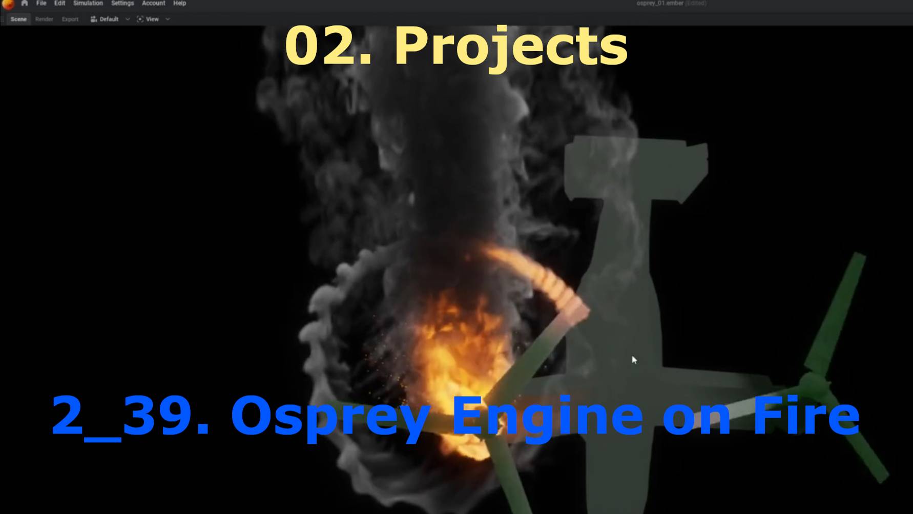 2_39. Osprey Engine on Fire