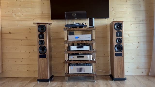 Rotel setup.  AC/DC from vínil