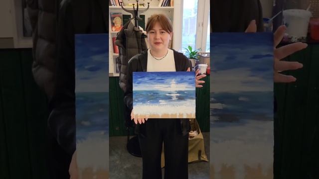 Отзыв мастер класс рисование море
