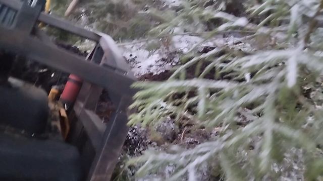 Харвестер застрял