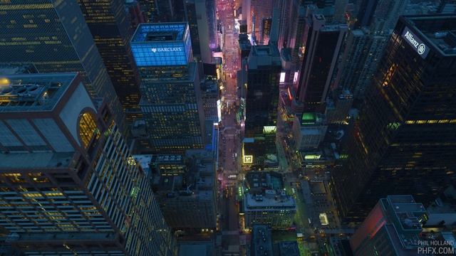 Above NYC - Filmed in 12K