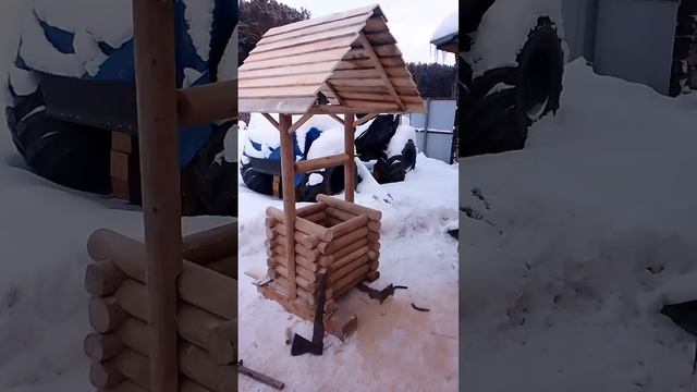 Колодец в сад своими руками