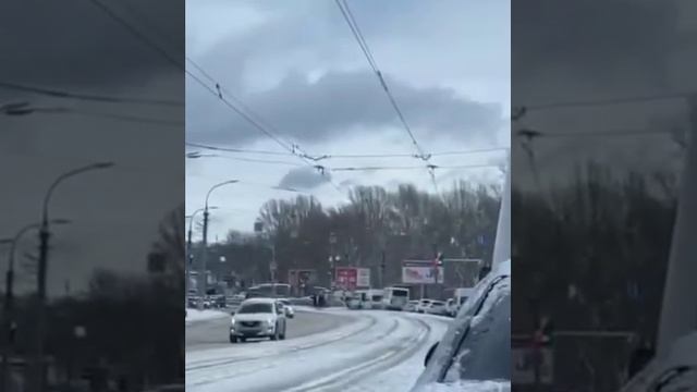 Ситуация на Минаевском мосту #ульяновская_область #ulyanovsk #ульяновск