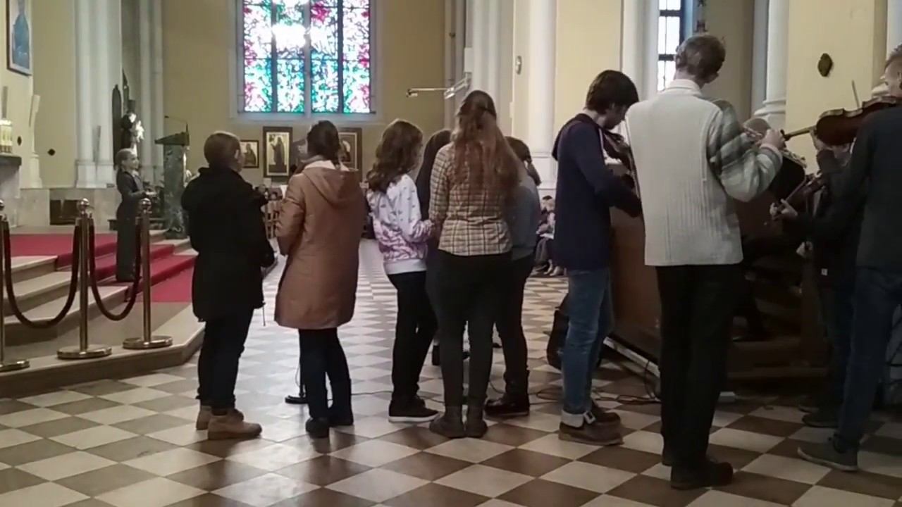 Детская Месса в Кафедральном Соборе Непорочного Зачатия (г. Москва)
