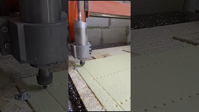 фрезеровка капролона на чпу станке #чпу #фрезеровка #cnc #капролон