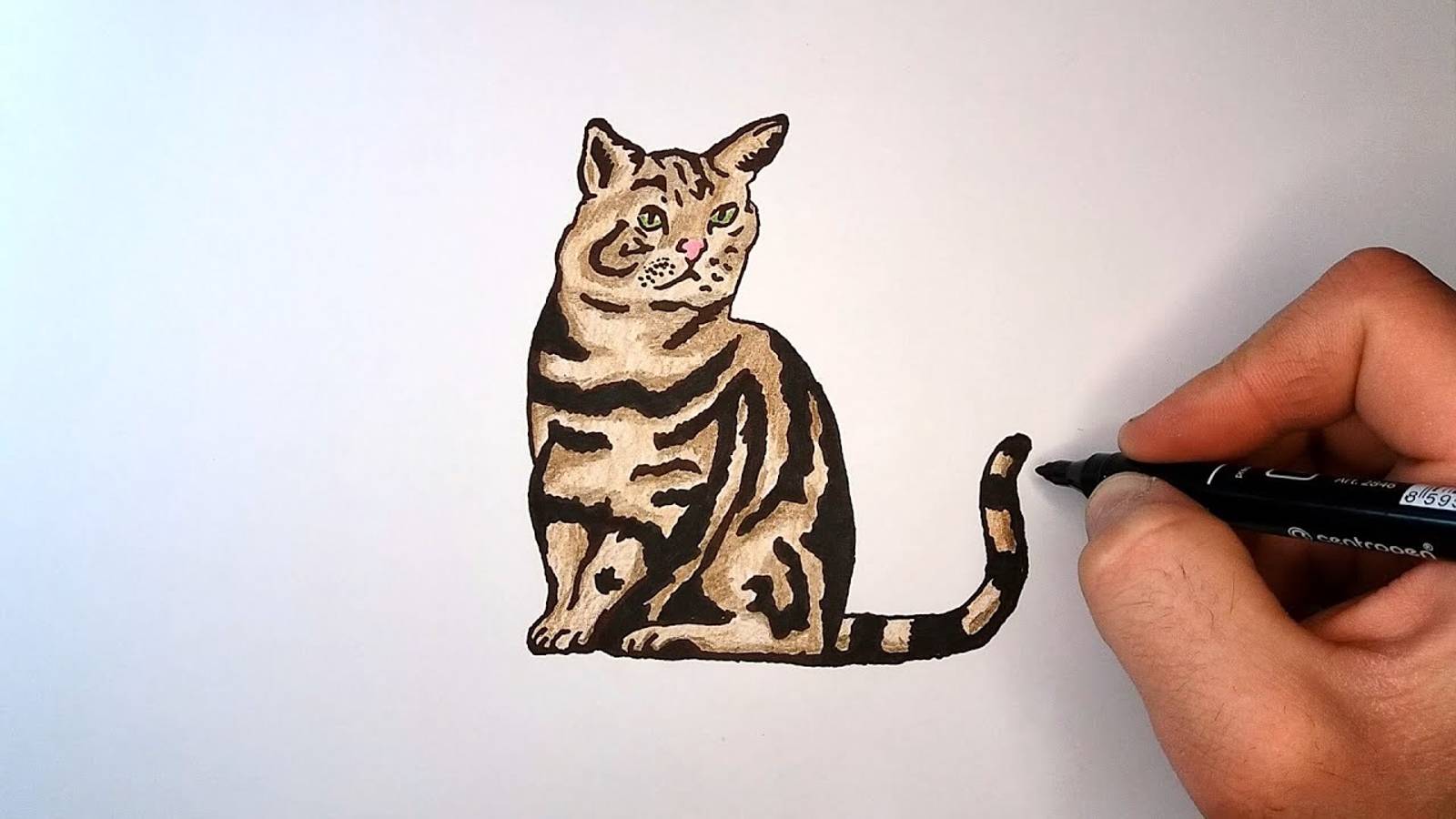 Рисуем Кошку