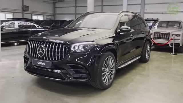 Mercedes AMG GLS 63 2024 - Звук, Интерьер, Эксткртер