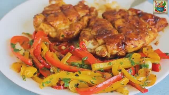 🌟 Быстрый и Вкусный Ужин: Рецепт Сочной Куриной грудки с Овощами 🌟