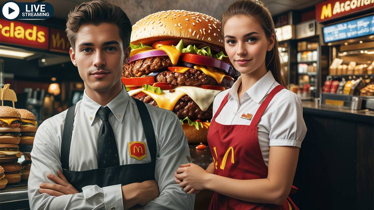 ПЕРВЫЙ ВЗГЛЯД FAST FOOD SIMULATOR