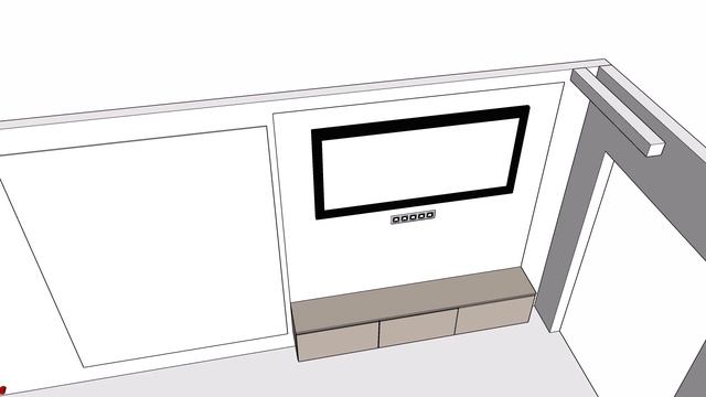 Проектирование мебели в программе SketchUp