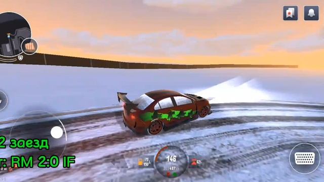 Официальна гонка.Mitsubishi EVO vs Lada Vesta. Ключ на Ключ, BLACK RUSSIA