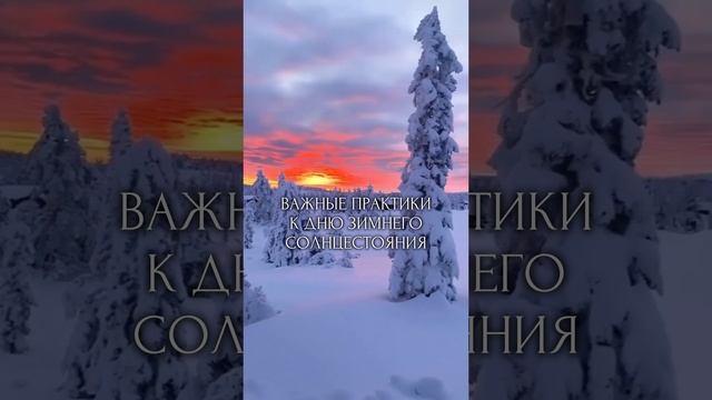 Зимнее солнцестояние