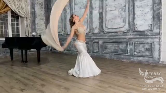Заказать восточный танец на праздник и корпоратив в Москве - танец живота на юбилей - Сальма