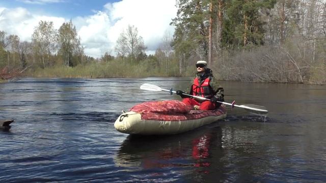 На байдарках по р. #Песь 2-4 мая 2019