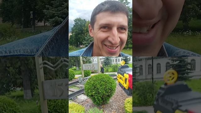 Войнушки на площади у вокзала