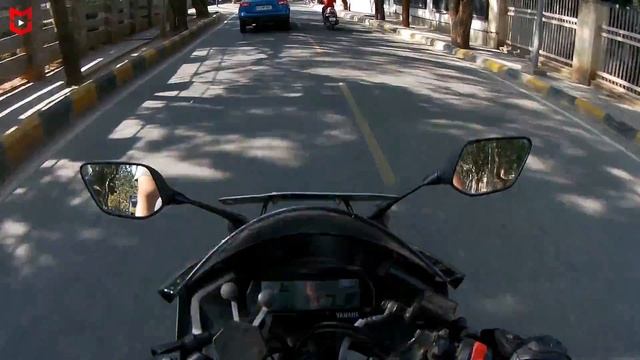Air pressure safety in bikes | R15 V3 | Mercury Vlogs