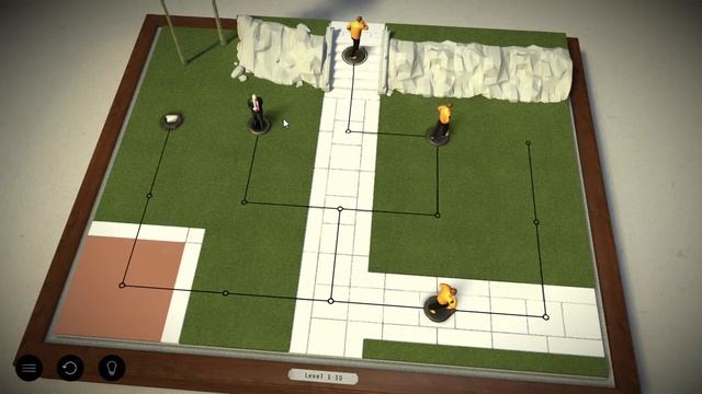 HITMAN GO - LEVEL 1 - ALL 15 STAGES! - HOW TO UNLOCK ALL OBJECTIVES! FULL GAMEPLAY WALKTHROUGH!