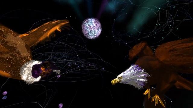 5/7 "Eagle and Condor" / Virtual Reality Painting / NFT Art