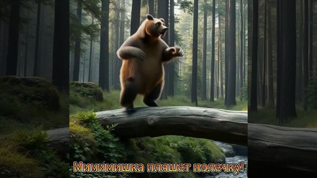 Мимимишка пляшет полечку