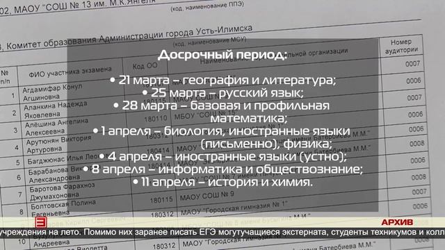 ЕГЭ-2025 расписание экзаменов 16.12.2024