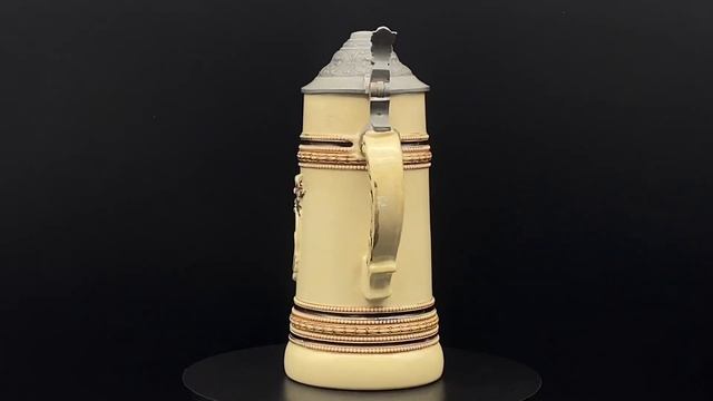 Антикварная пивная кружка Германия 1900 года Мануфактура Адольфа Дизингера