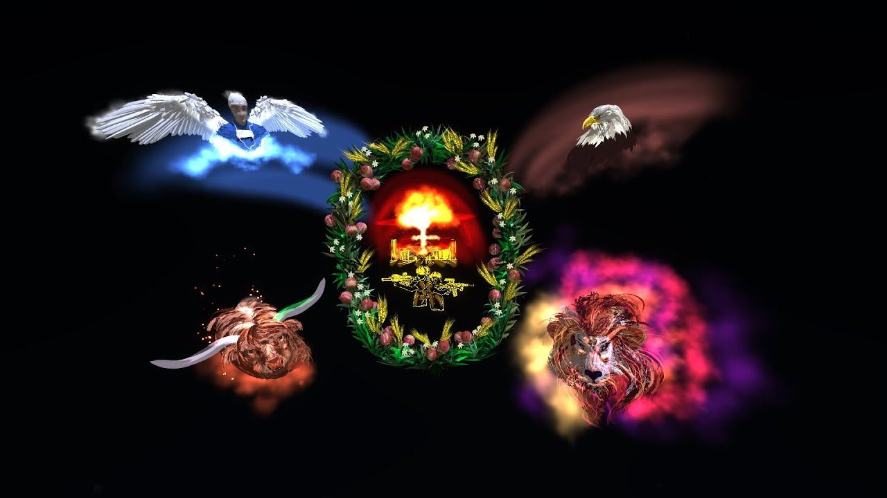 Major Arcana  "The World" / Virtual Reality Painting / NFT Art