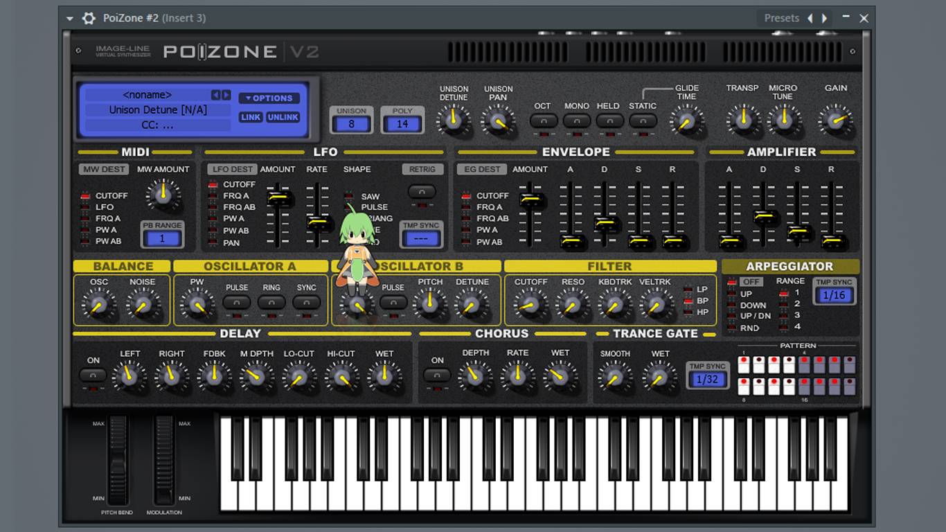 FL PoiZone Goa Led & Psy Bass