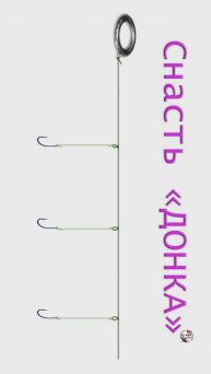 Уловистая донная снасть. Донка без кормушки Схема изготовления. Fishing angeln рыбалка #shorts