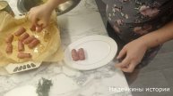 Бекон с ананасом. Марафон новогодних закусок 2025.