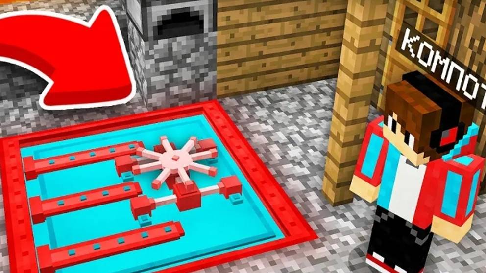 Я ПОСТРОИЛ БУНКЕР КОМПОТА ПОД СВОЕЙ КУЗНИЦЕЙ В МАЙНКРАФТ _ Компот Minecraft