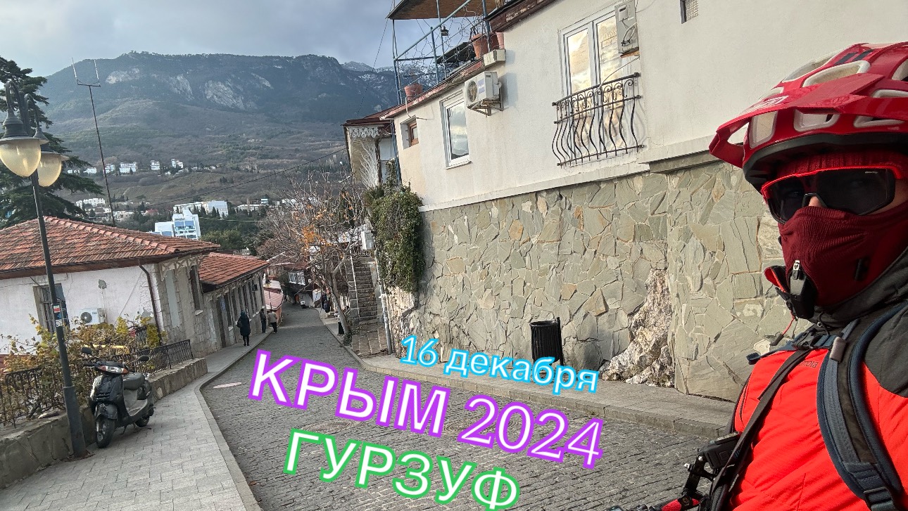 КРЫМ 2024 | ГУРЗУФ | 16 декабря ❤️🌊⛰🌴🏖🐬☀️🚵
