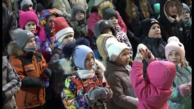 Заречный засиял праздничными огнями