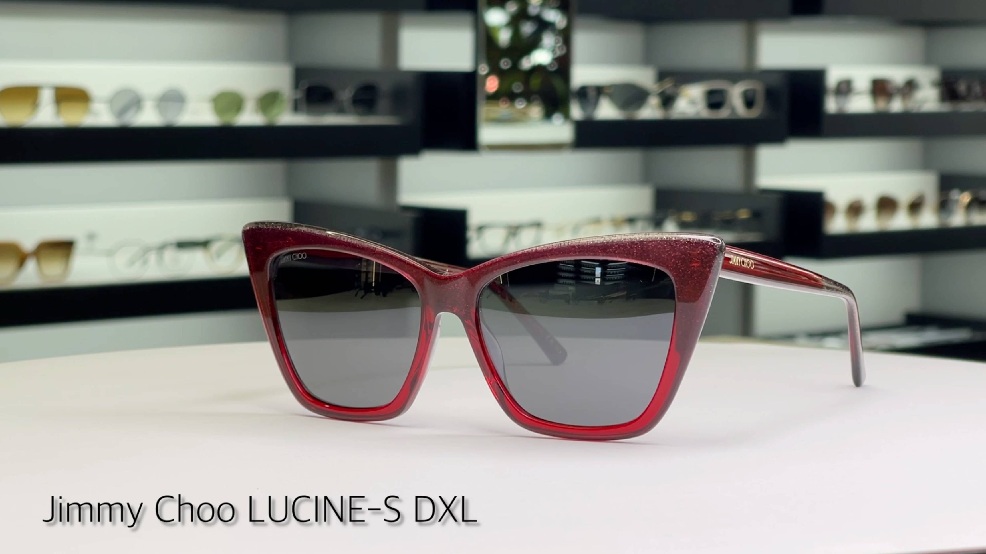 Солнцезащитные очки для женщин под заказ – модель Jimmy Choo LUCINE S DXL в салоне StockOptika