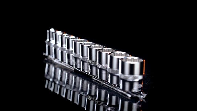 Набор головок дюймовых 3/8"-15/16", 12 граней, 10 предметов. Licota TBS-22006