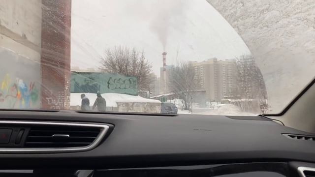 Возвращение на дачу / Заблудились в городе Видное январь 2021 г.