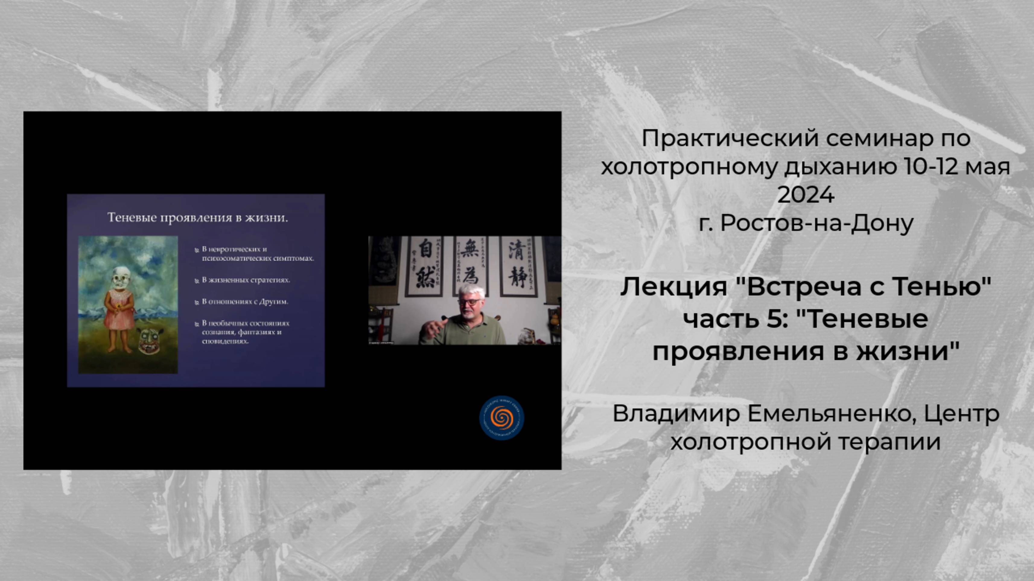 Встреча с Тенью. Часть 5. Как Тень проявляется в жизни.