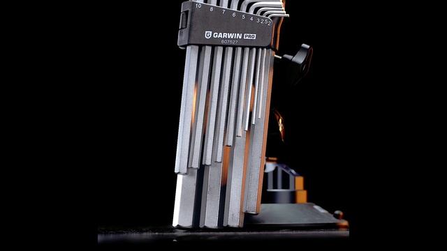 Набор шестигранников угловых длинных, 2-19 мм, 13 предметов. GARWIN PRO 607527