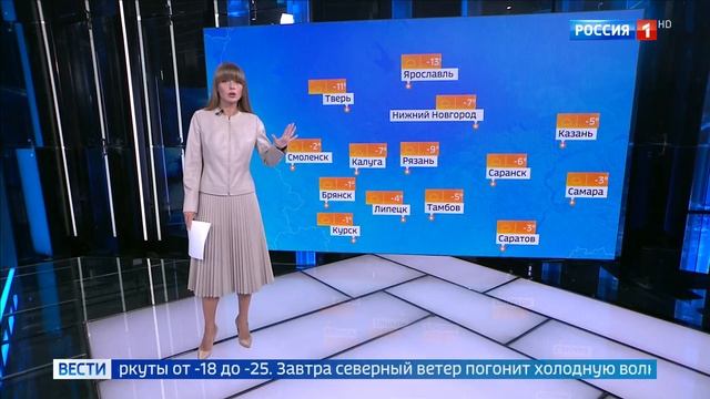 Виктория Черникова Эфир от 17.12.2024 Погода